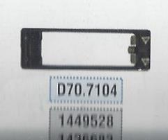 SIS LAMBASI BRAKETI DAF 95 XF 2SOL 1449528 1436683